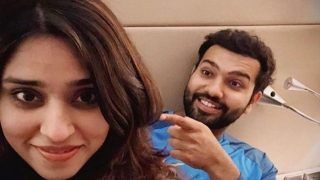 Rohit Sharma's Wife Does an Anushka Sharma, Interrupts Husband's Instagram Live Chat With Yuvraj Singh During COVID-19 Lockdown 
